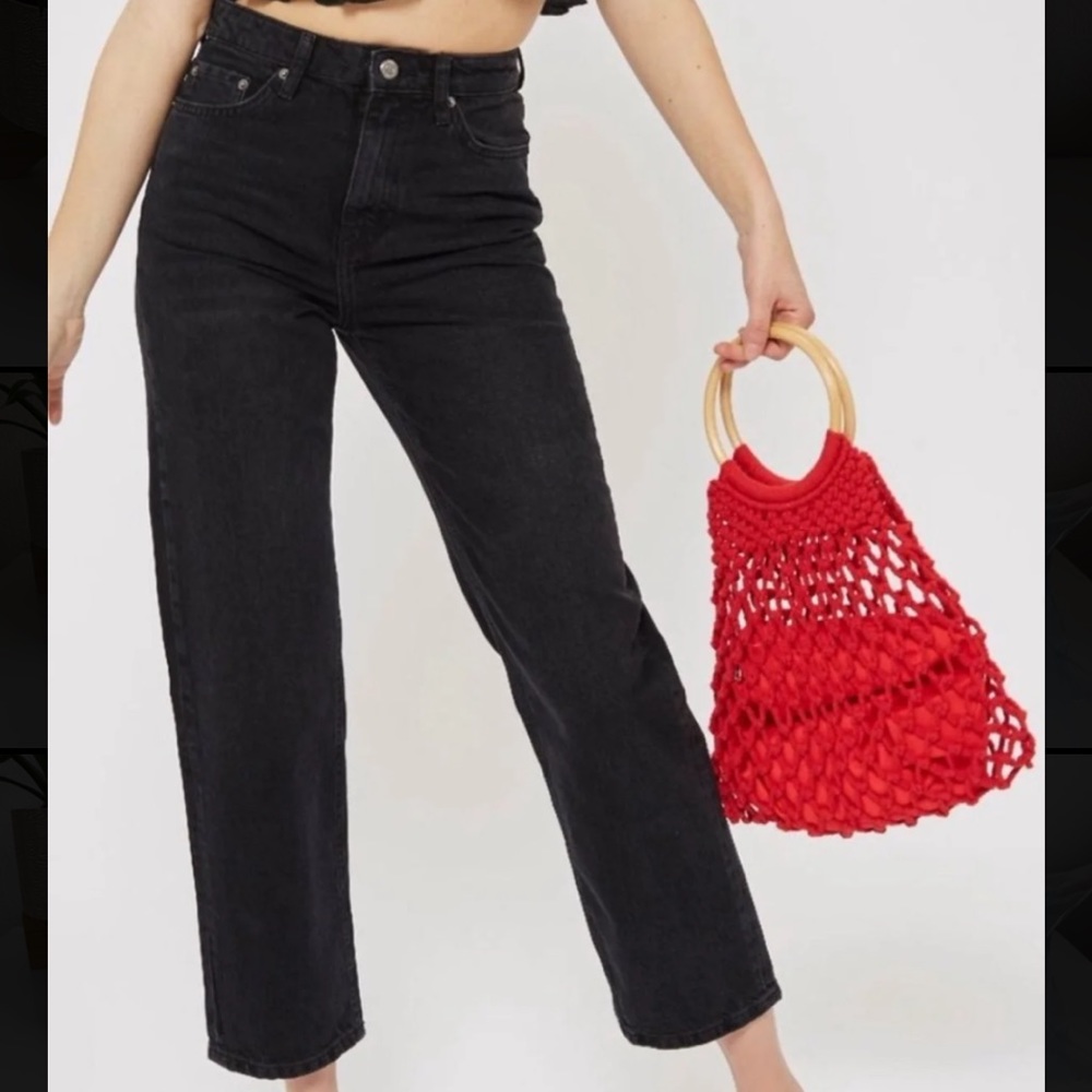 Topshop Petite Straight Jeans